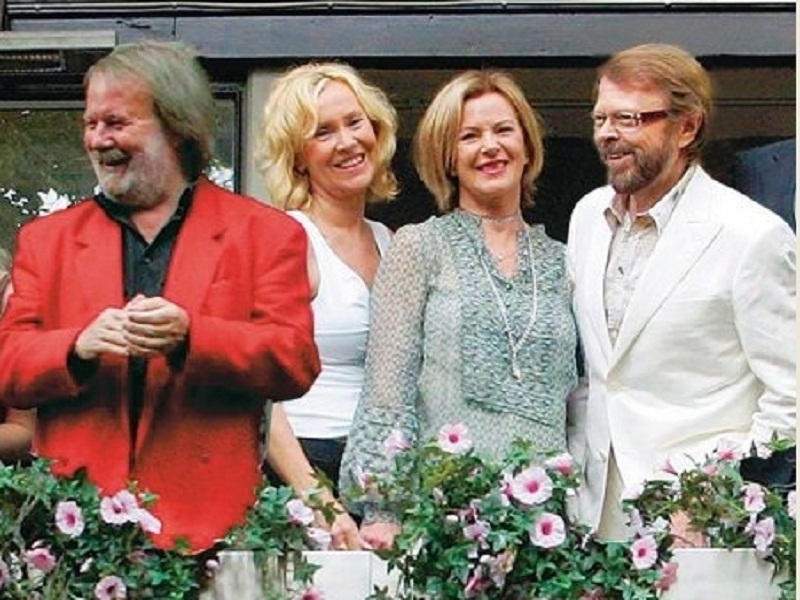 Как сейчас выглядят участники группы абба ABBA seen together in public for first time in 14 years in rare appearance on re