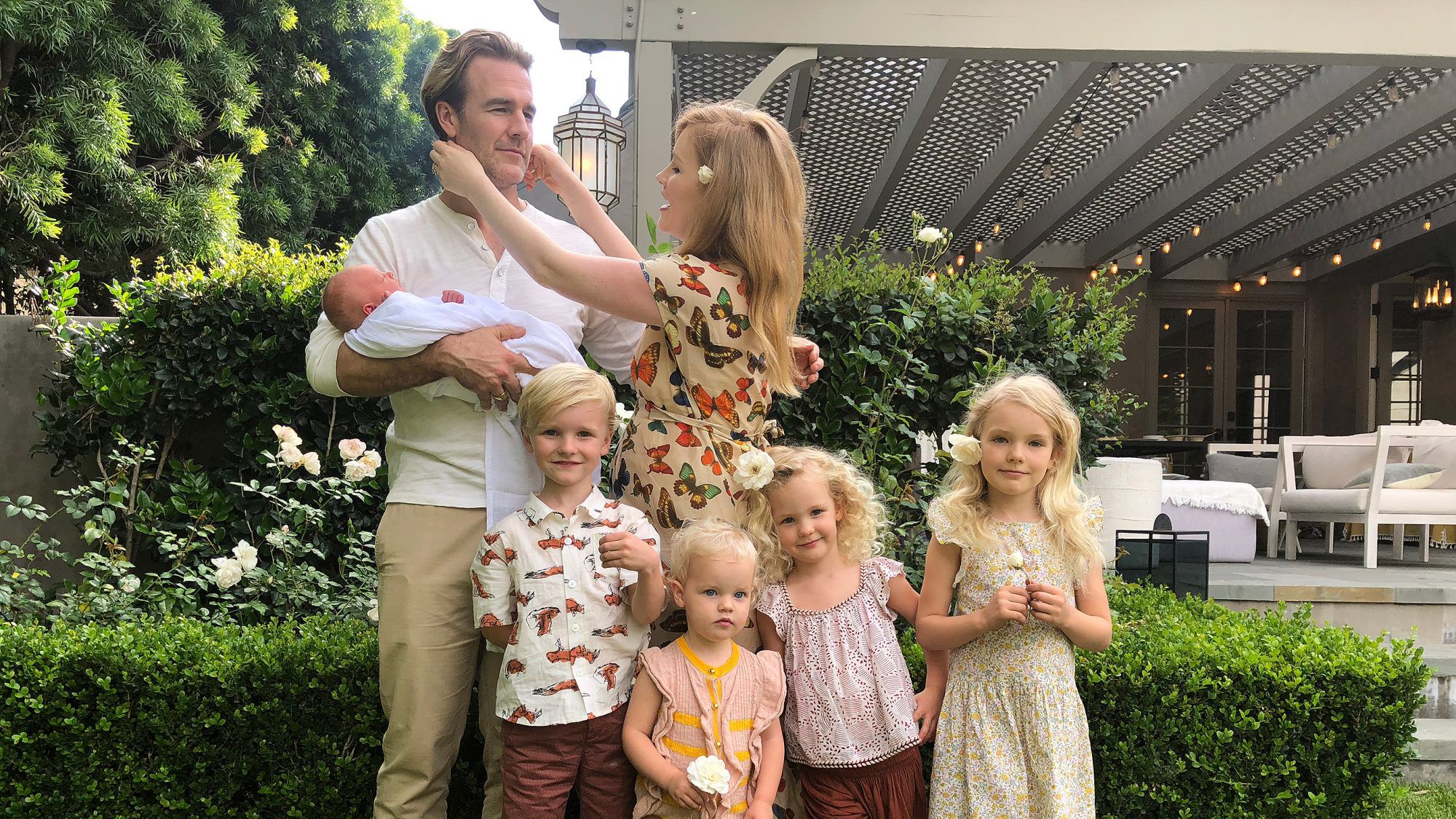 James and Kimberly Van Der Beek