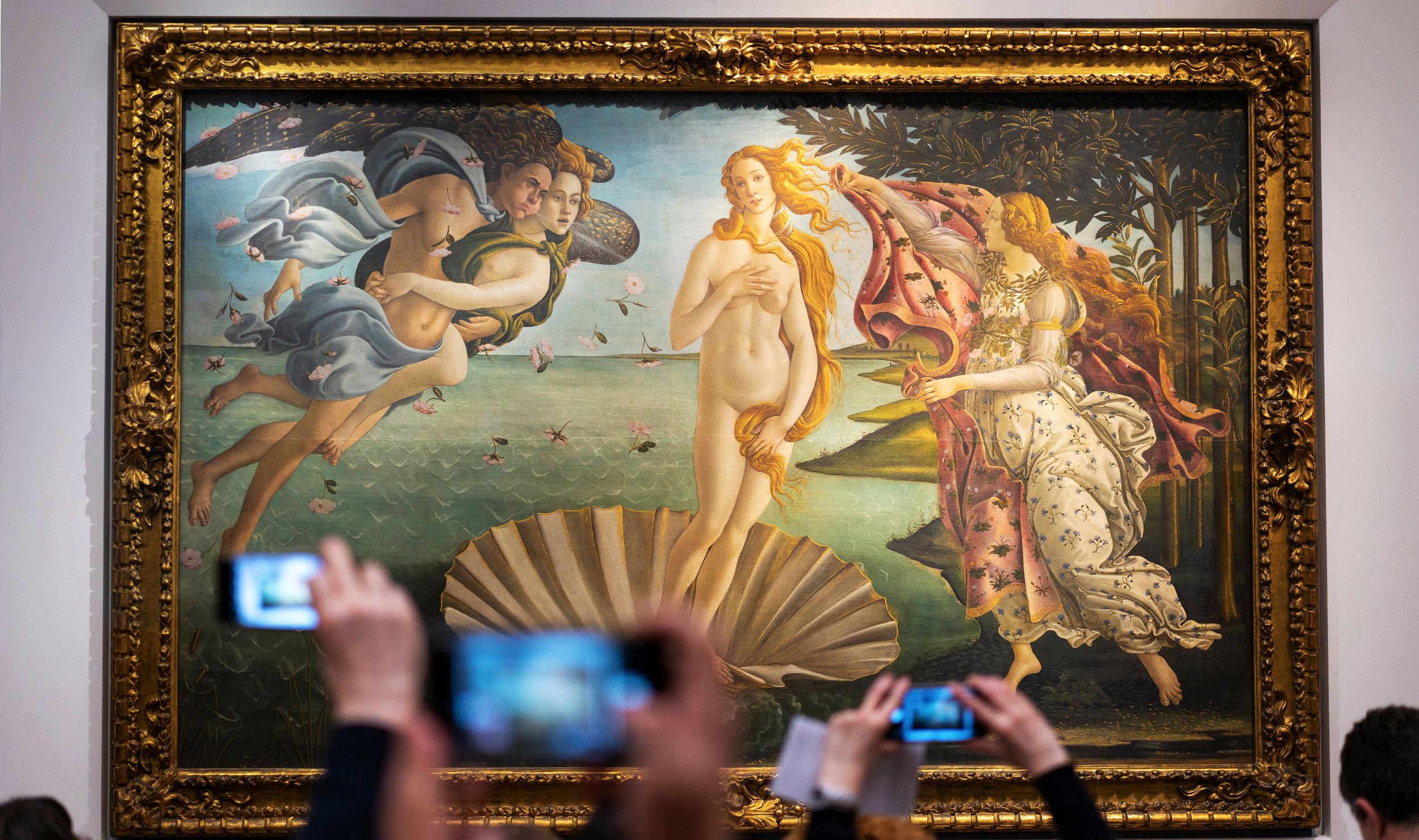The Birth Of Venus By Botticelli
