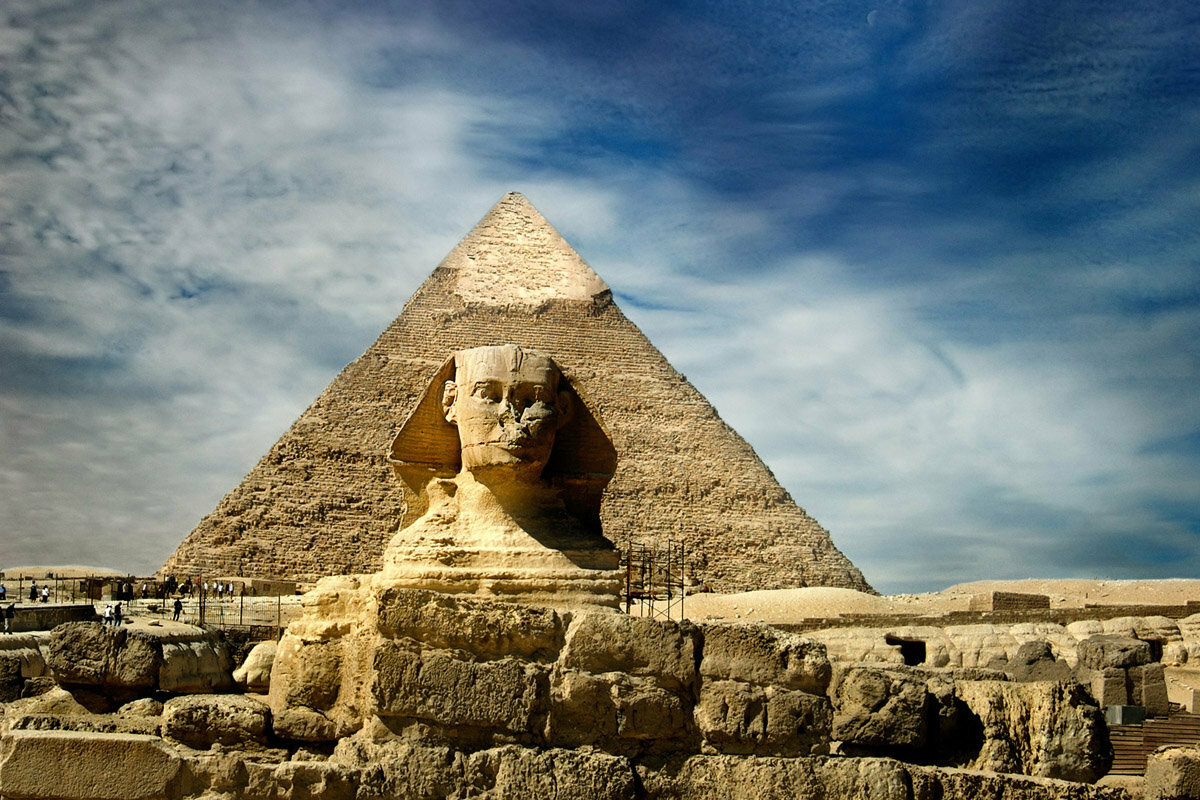 Pyramids of Giza, Egypt – Heritage site since 1979