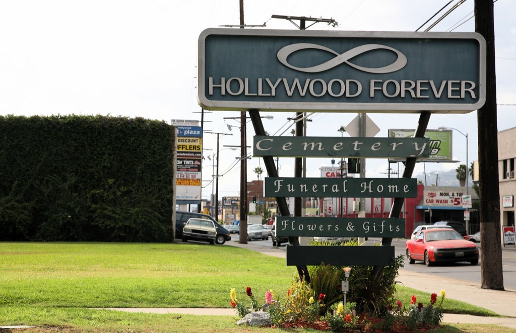 Hollywood Forever cemetery at Paramount Studios